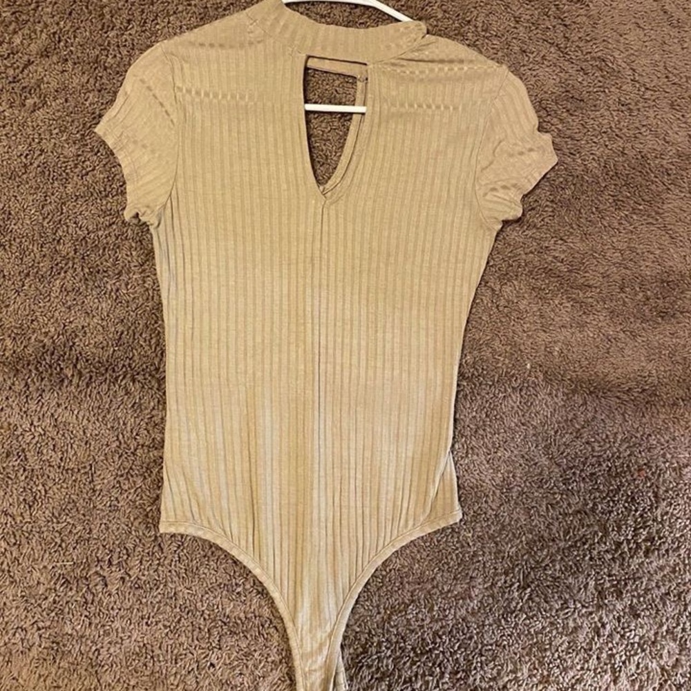 Keyhole T-shirt bodysuit